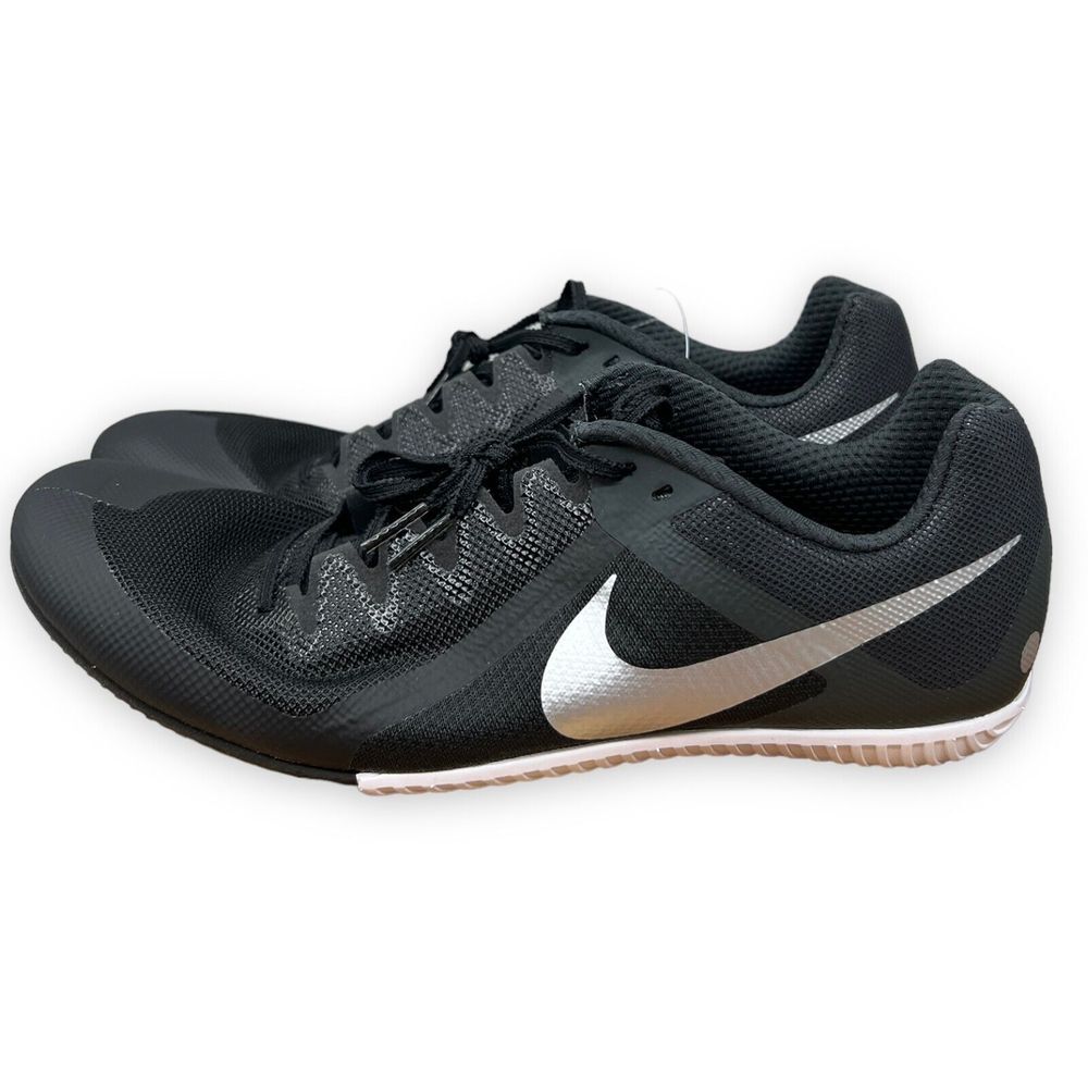 Nike Rival Multi‎ Track and Field Spikes Men's Black Silver Size 13